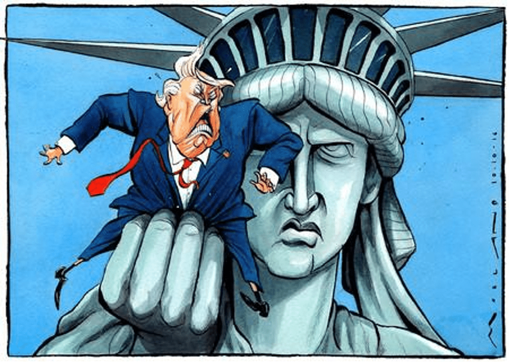 Donald Trump’s Stora Akilleshäl i Den Nya Världsordningen.