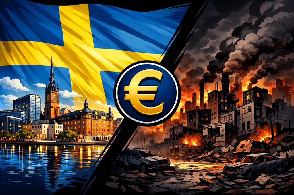 Därför är euron ett dåligt val för Sverige