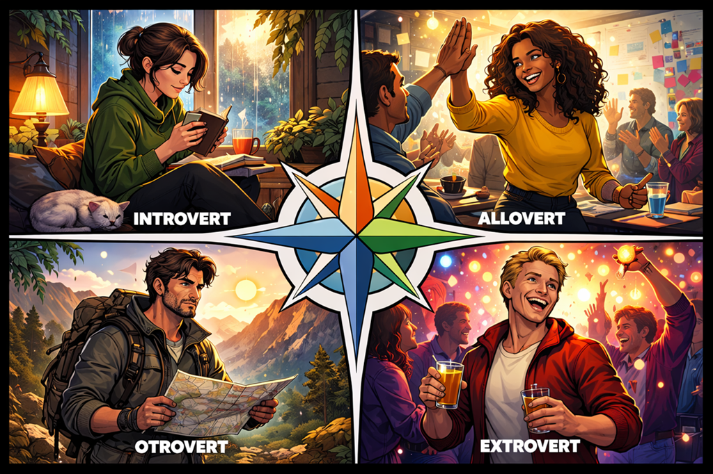 Är du otrovert eller kanske allovert?